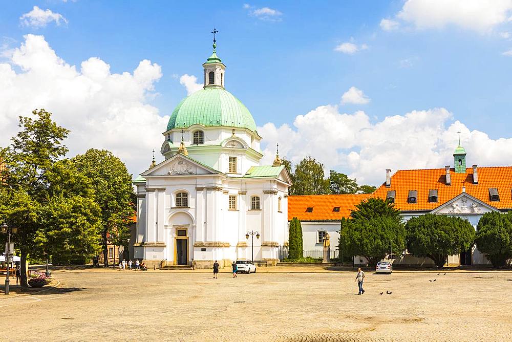 St. Kazimierz Church, Warsaw, Poland, Europe