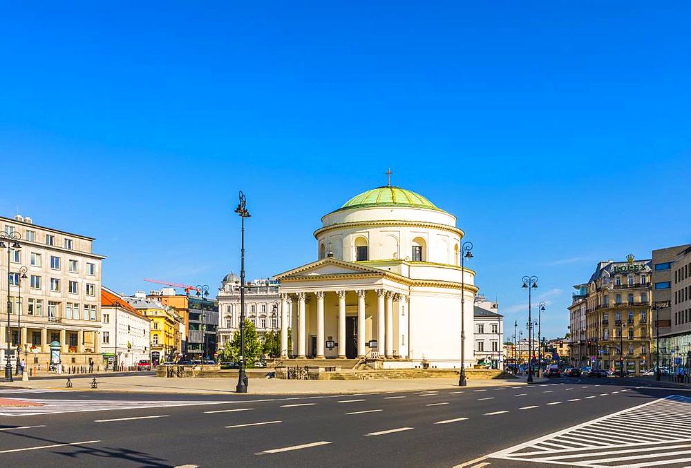 St. Alexander's Church, Warsaw, Poland, Europe