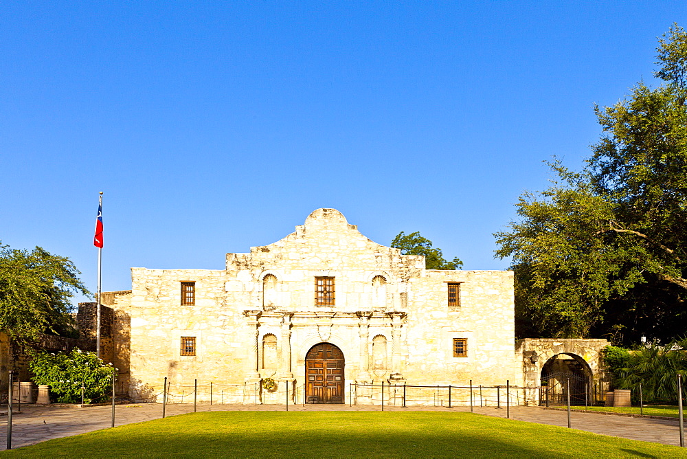 The Alamo, Mission San Antonio de Valero, San Antonio, Texas, United States of America, North America