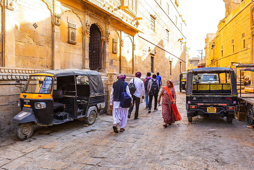 Golden City Fort, Jaisalmer, Rajasthan, India, Asia