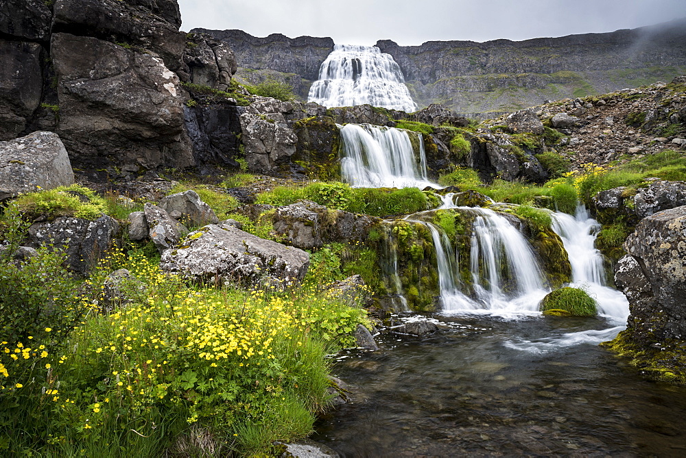 Dynjandi Waterfall, Westfjords, Iceland, Polar Regions