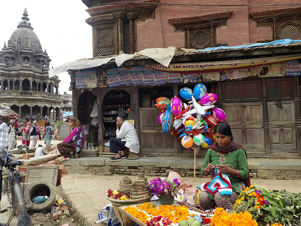 Images from the Royal Palace at Patan in Kathmandu, Nepal, Asia