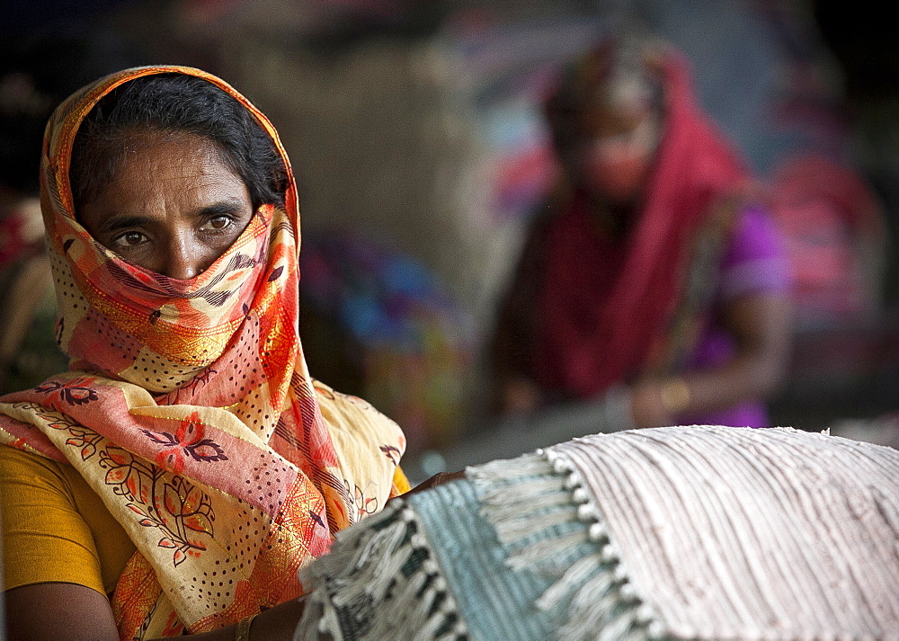 Innovative rug factories have brought small-scale factories to rural Bangladesh, Asia