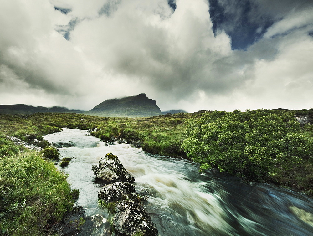 Highland stream, Scotland, United Kingdom, Europe