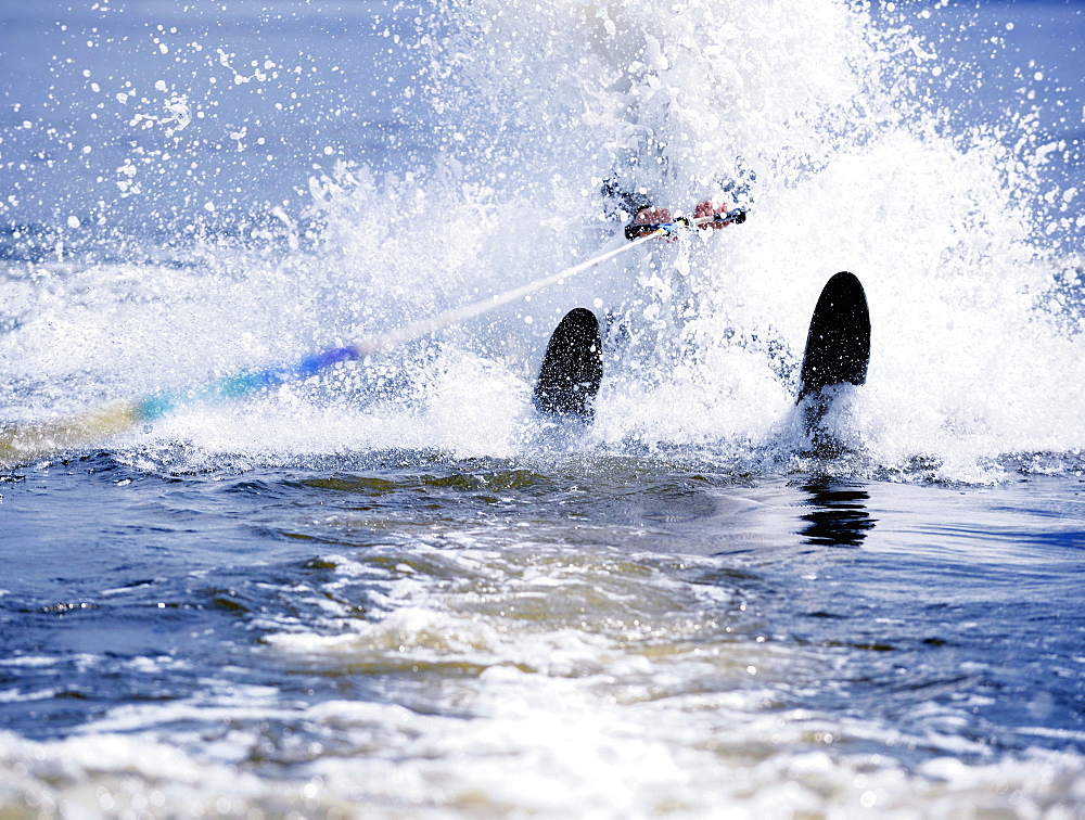 Learning to waterski, United Kingdom, Europe