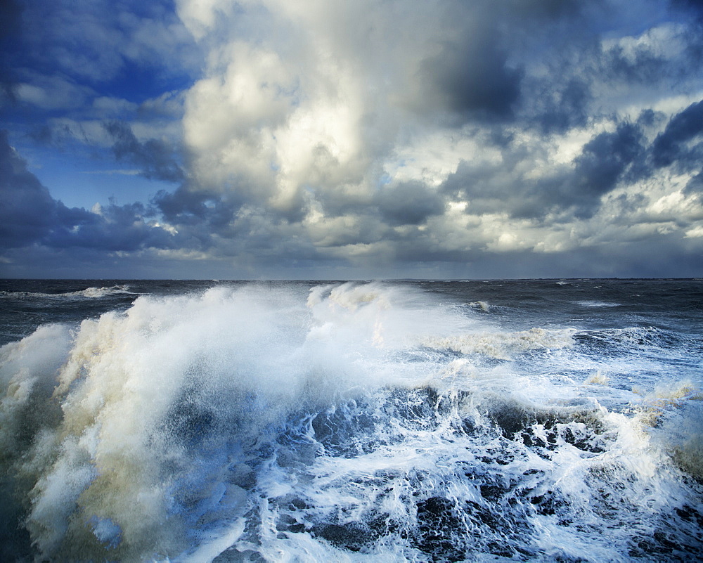 Stormy Seas, Liverpool, England, United Kingdom, Europe