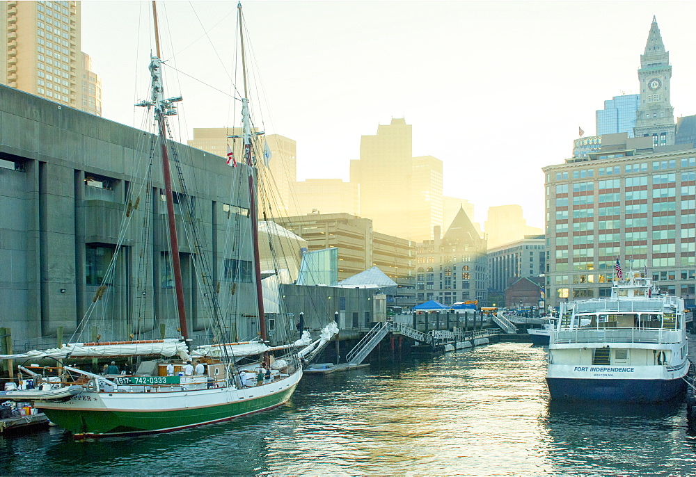 Boston Harbour, Massachusetts, New England, United States of America, North America