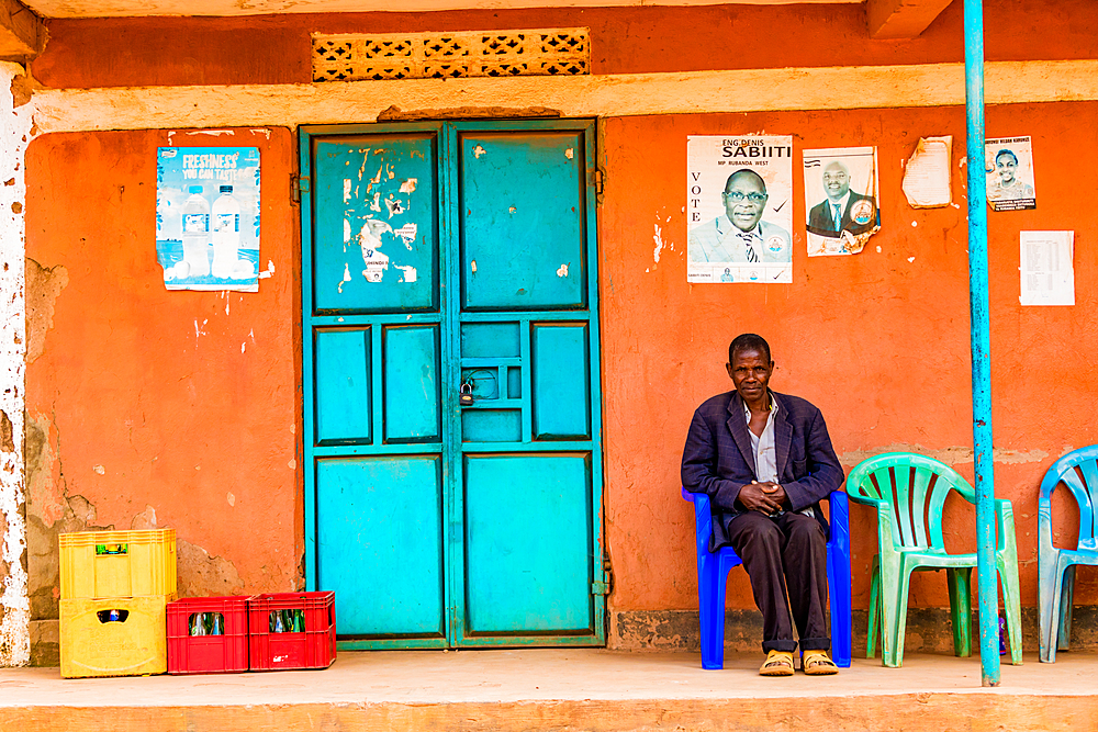 Colorful street life in Uganda, East Africa, Africa