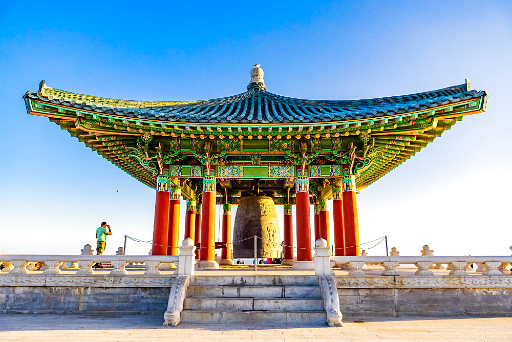 Korean Friendship Bell, San Pedro, California, United States of America, North America