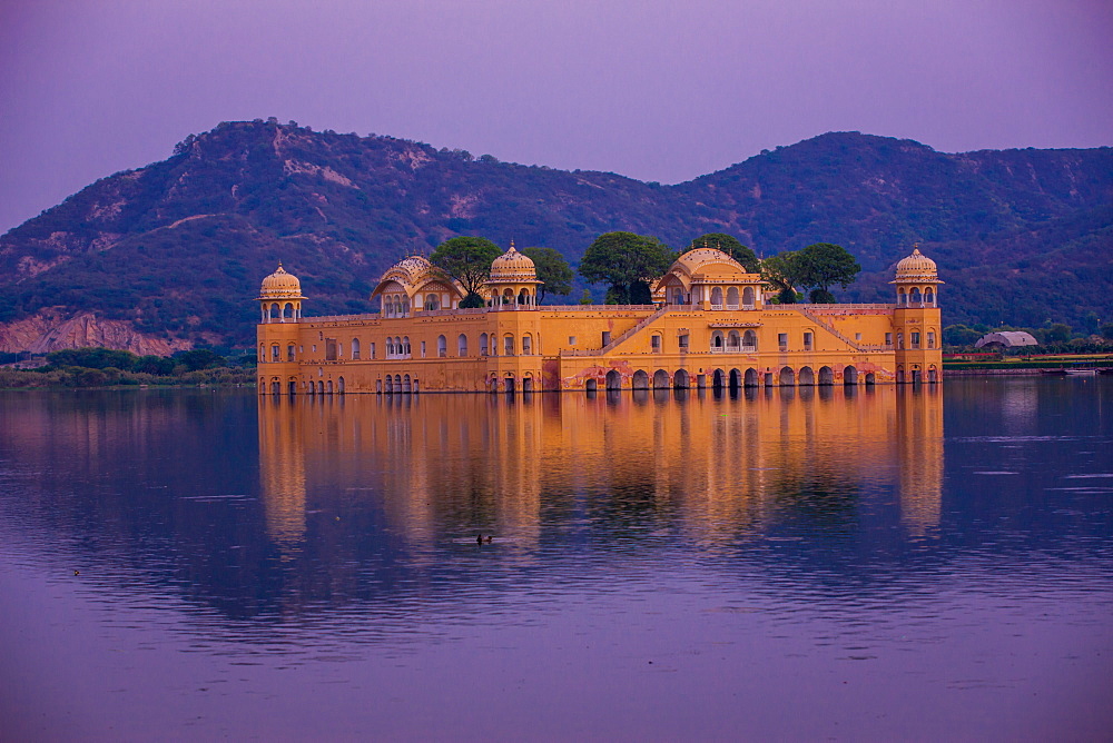 Jal Mahal Floating Lake Palace, Jaipur, Rajasthan, India, Asia