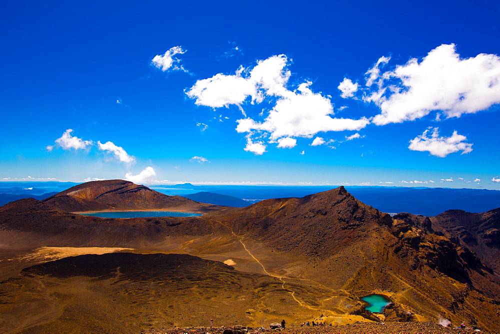 The Tongariro Crossing, UNESCO World Heritage Site, North Island, New Zealand, Pacific