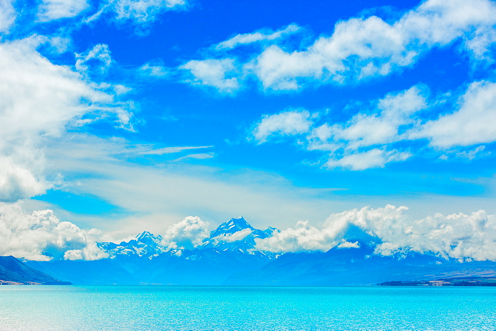 Glacier Lake, South Island, New Zealand, Pacific