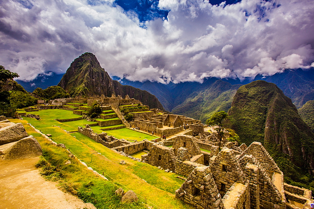 Machu Picchu Incan Ruins, UNESCO World Heritage Site, Sacred Valley, Peru, South America