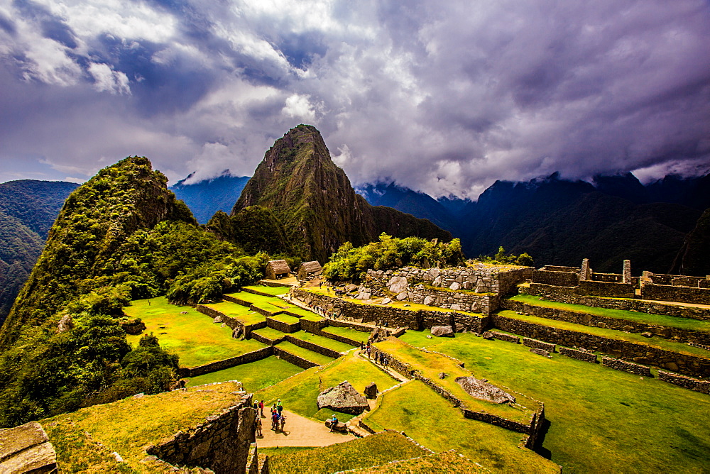 Machu Picchu Incan Ruins, UNESCO World Heritage Site, Sacred Valley, Peru, South America