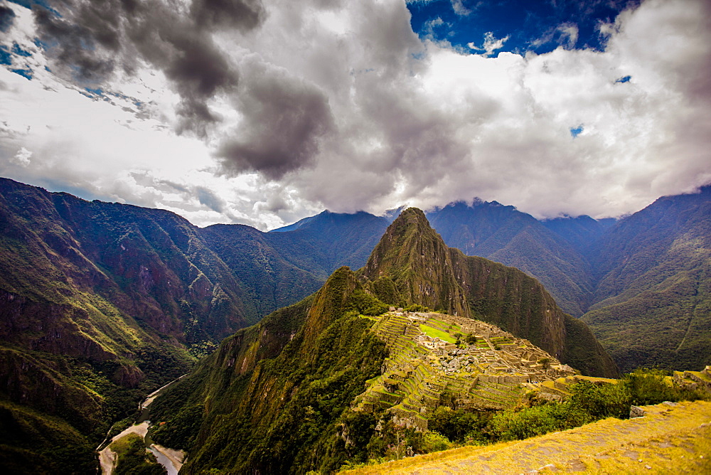 Machu Picchu Incan Ruins, UNESCO World Heritage Site, Sacred Valley, Peru, South America