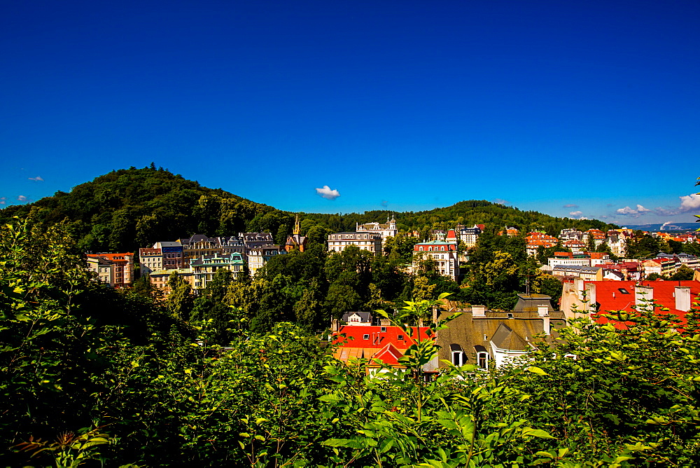 The village of Loket in Karlovy Vary, Bohemia, Czech Republic, Europe