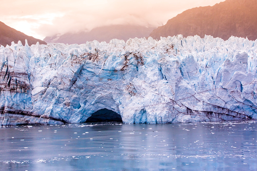 Marjorie Glacier in Glacier Bay National Park, Alaska, United States of America, North America