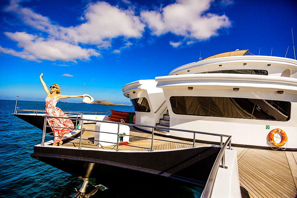 Sailing in the Galapagos Islands, Ecuador, South America