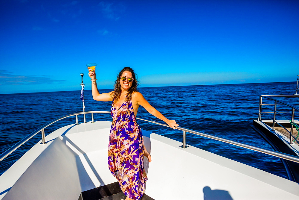 Sailing in the Galapagos Islands, Ecuador, South America