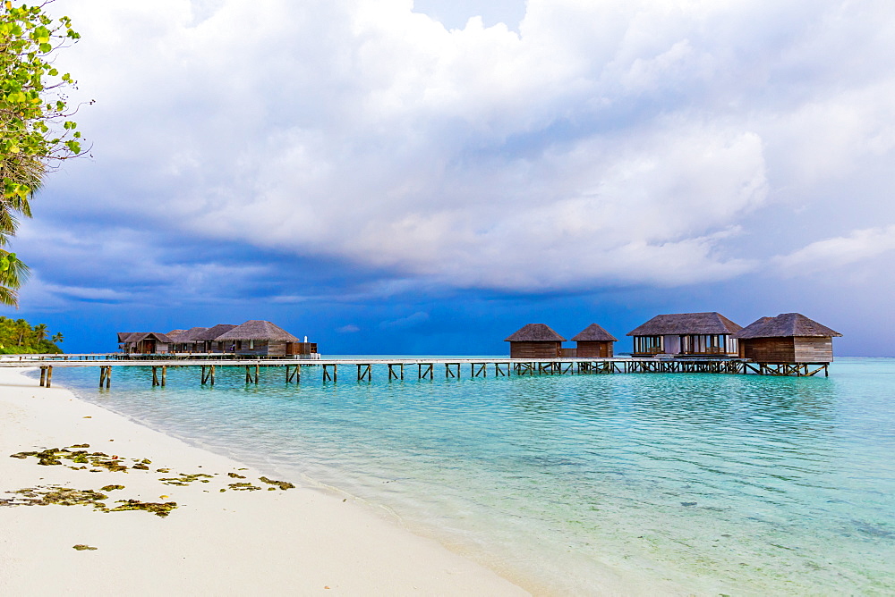 Beautiful scenery at Conrad Maldives Rangali Island, Maldives, Indian Ocean, Asia