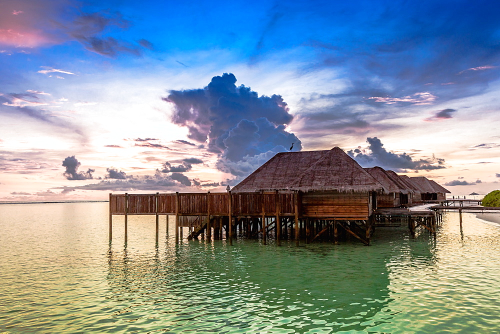 Beautiful scenery at Conrad Maldives Rangali Island, Maldives, Indian Ocean, Asia