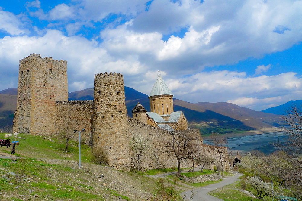 Castle in the countryside of Tbilisi, The Republic of Georgia, Central Asia, Asia