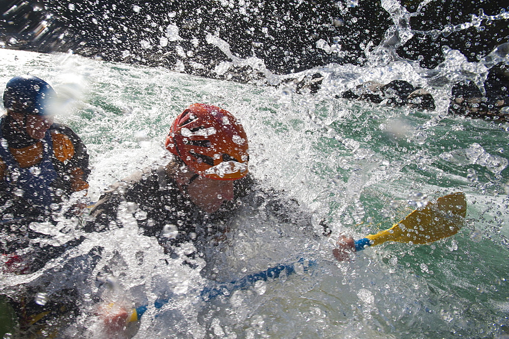 A rafting expedition down the Karnali River, west Nepal, Asia