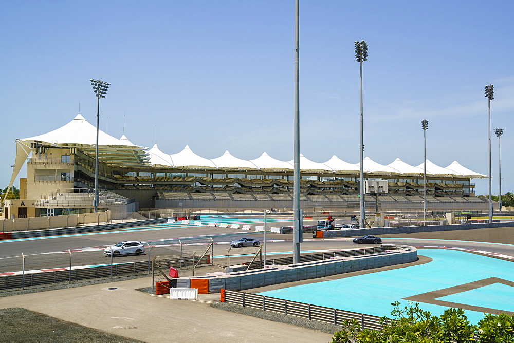 Yas Marina Formula One circuit, Yas Island, Abu Dhabi, United Arab Emirates, Middle East