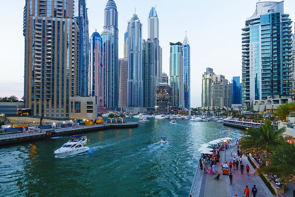 Dubai Marina, Dubai, United Arab Emirates, Middle East