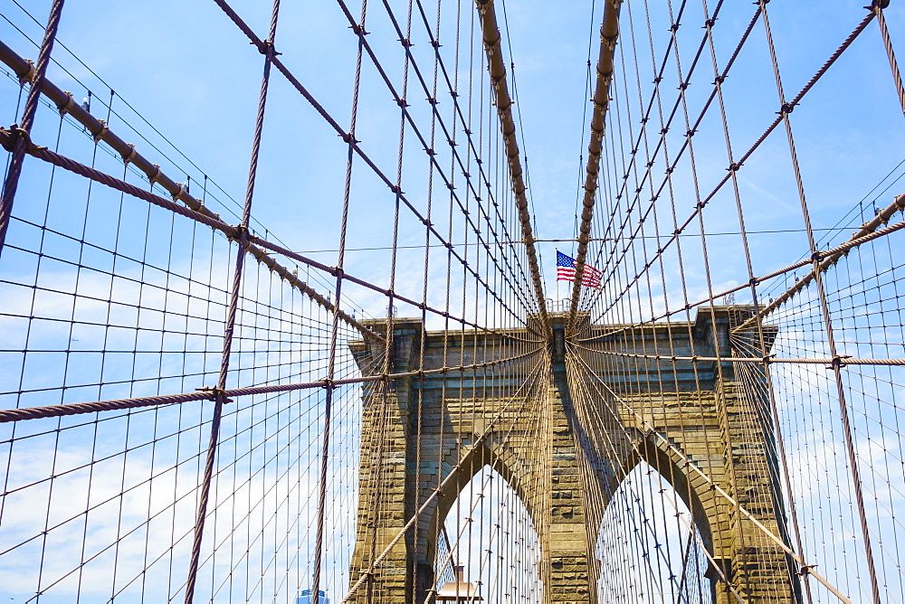 Brooklyn Bridge, New York City, United States of America, North America