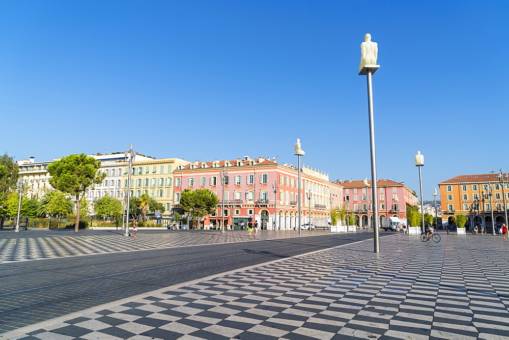 Place Messina, Nice, Alpes Maritimes, Cote d'Azur, Provence, France, Mediterranean, Europe