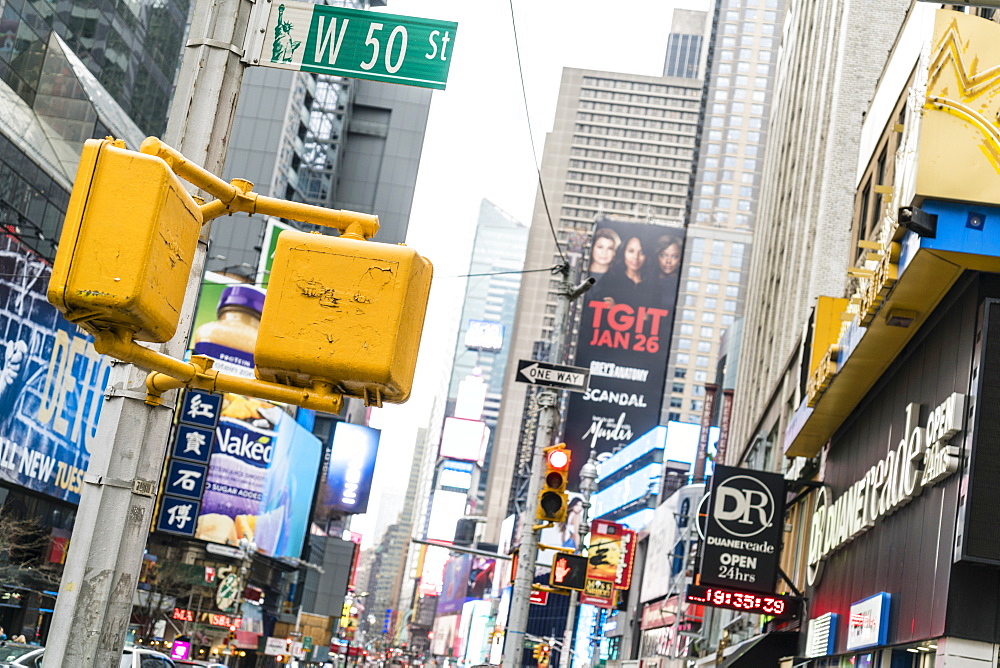 Times Square, New York City, United States of America, North America