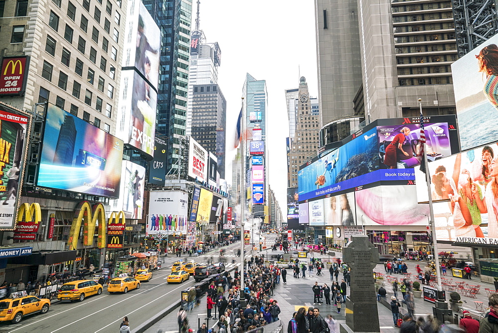 Times Square, New York City, United States of America, North America