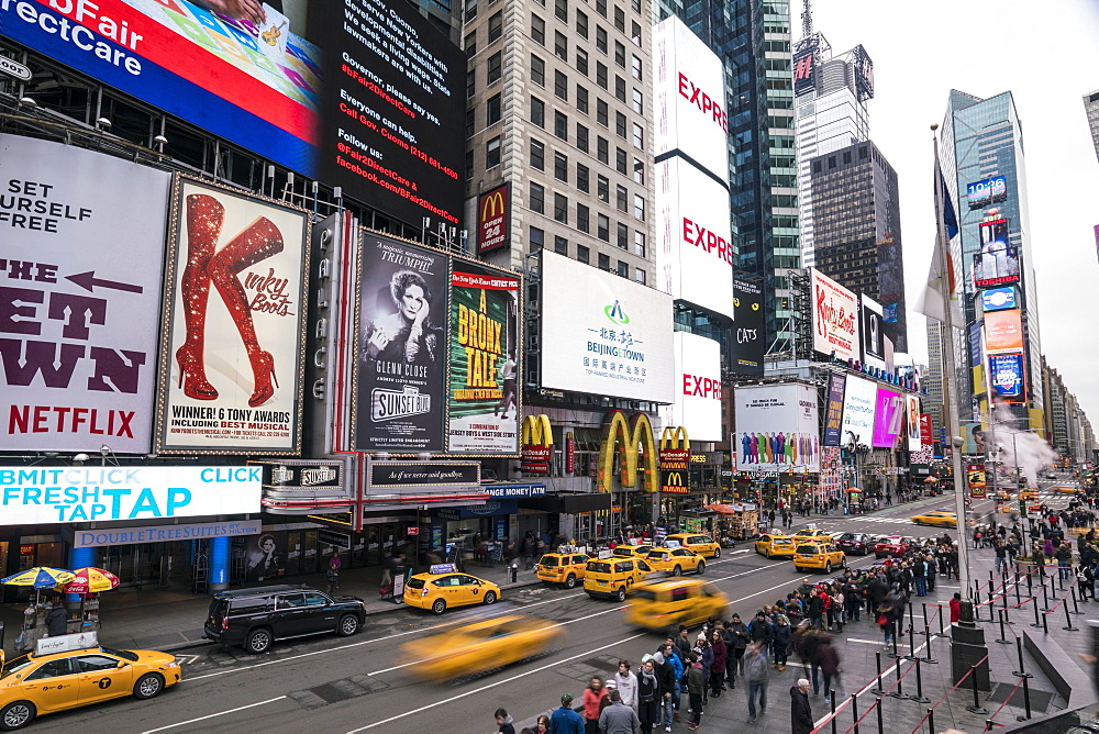 Times Square, New York City, United States of America, North America