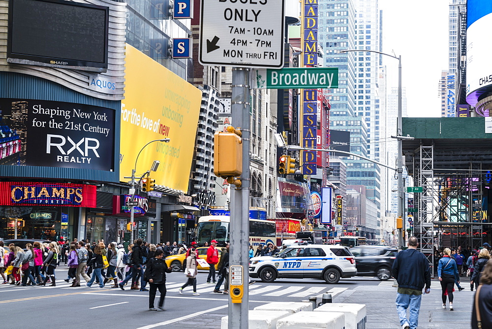 Times Square, New York City, United States of America, North America