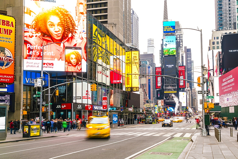 Times Square, New York City, United States of America, North America