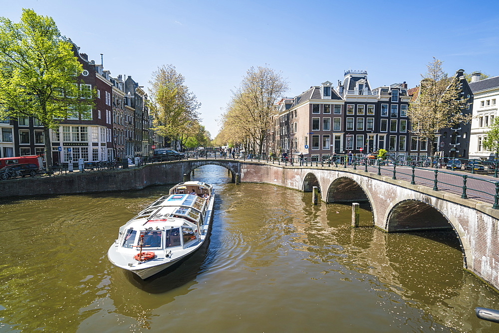 Keizersgracht Canal, Amsterdam, Netherlands, Europe