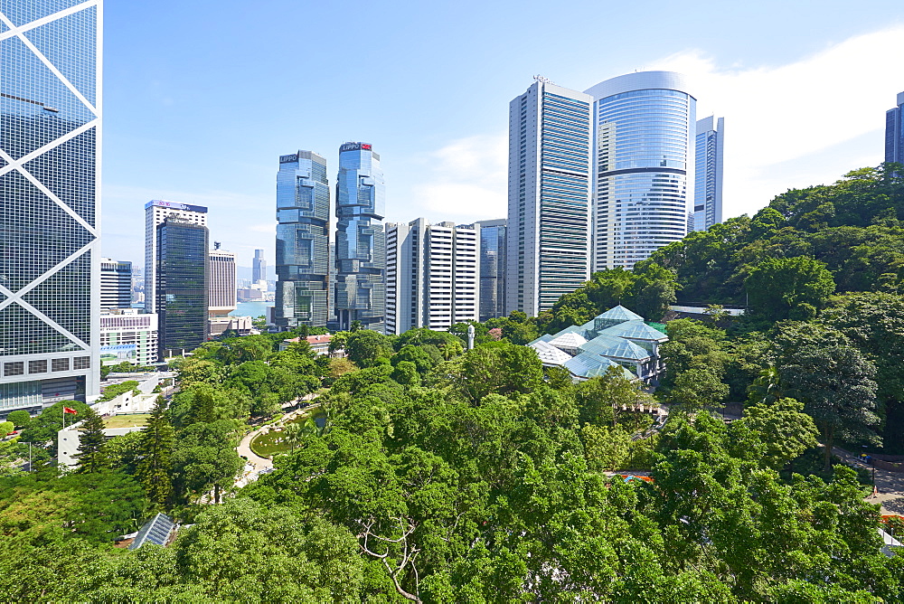 Hong Kong Park in Central, Hong Kong Island, Hong Kong, China, Asia