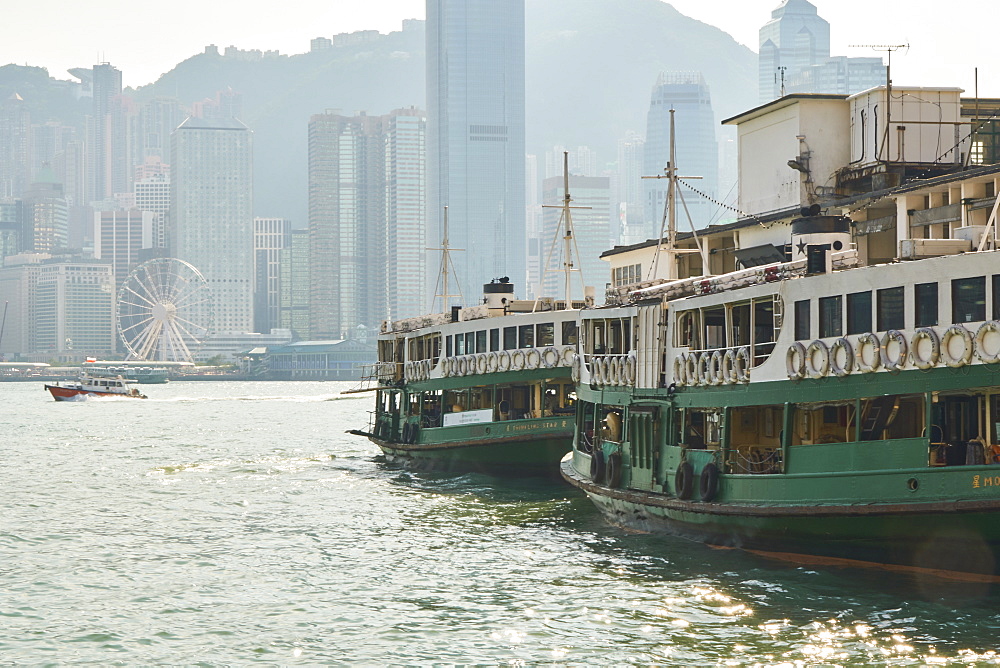 Star Ferries, Victoria Harbour, Hong Kong, China, Asia