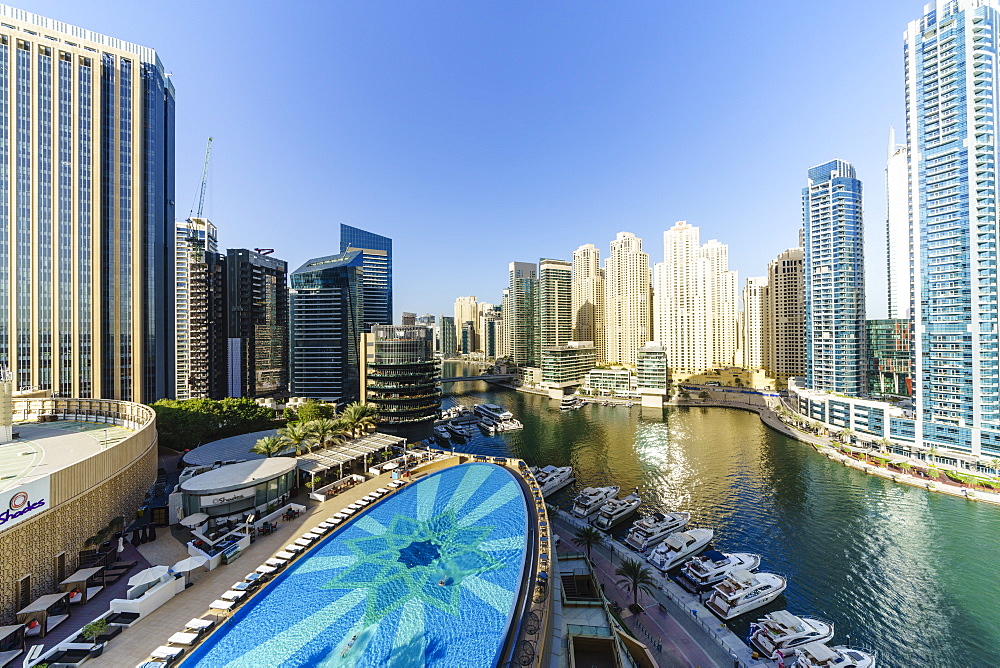 Dubai Marina, Dubai, United Arab Emirates, Middle East