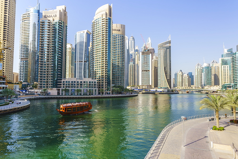 Dubai Marina, Dubai, United Arab Emirates, Middle East