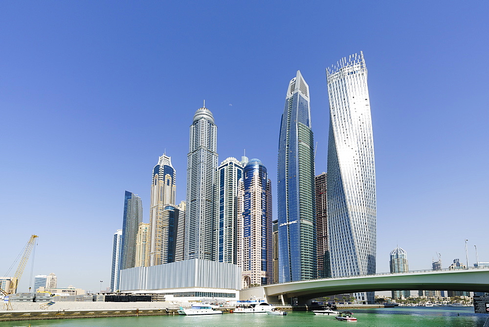 Dubai Marina, Dubai, United Arab Emirates, Middle East