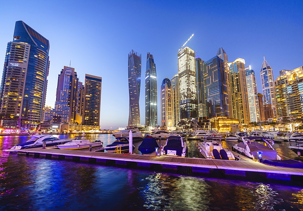 Dubai Marina, Dubai, United Arab Emirates, Middle East