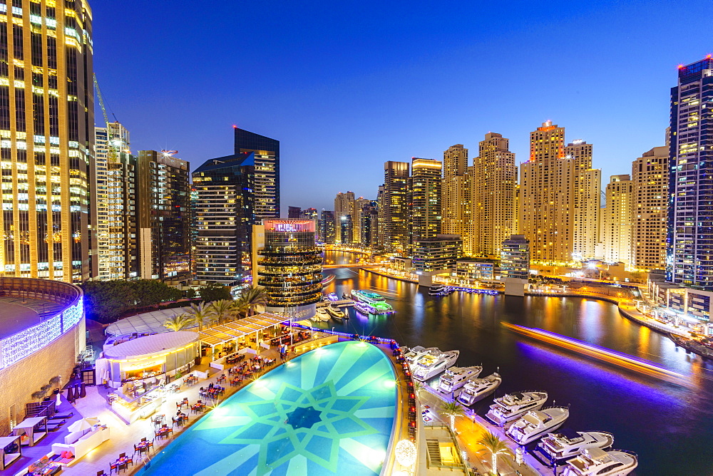 Dubai Marina, Dubai, United Arab Emirates, Middle East