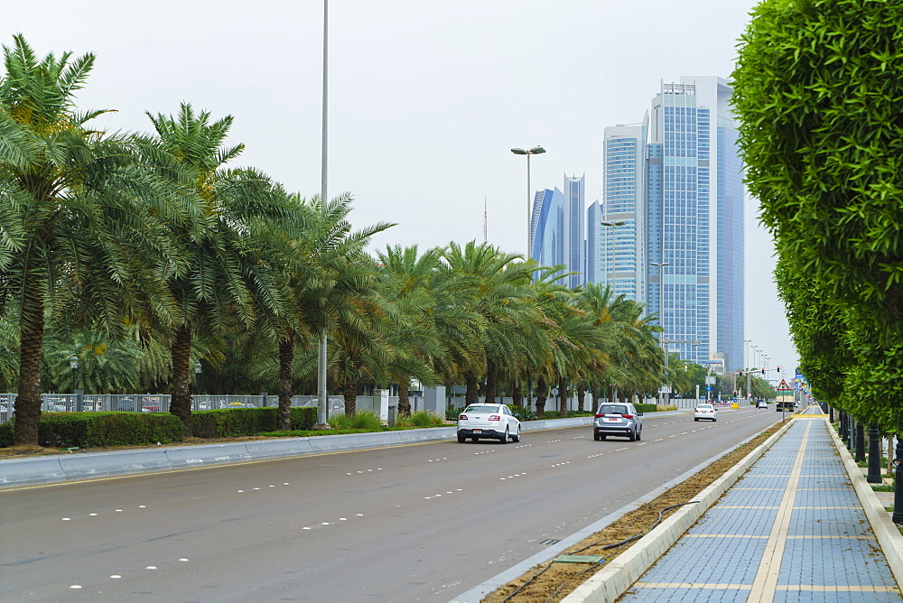 The Corniche, Abu Dhabi, United Arab Emirates, Middle East