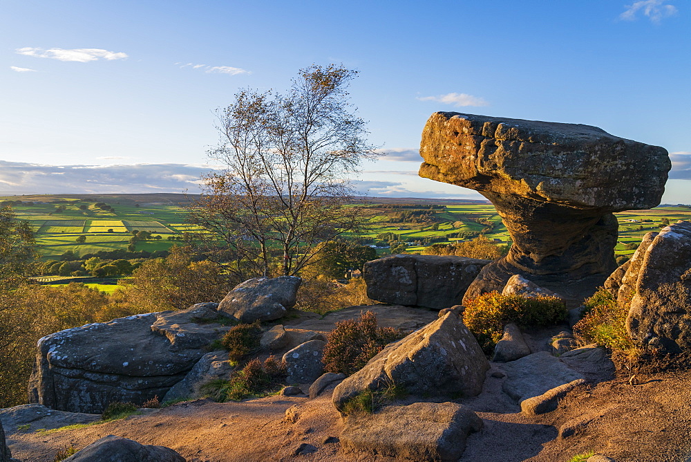 Yordale rocks, Nidderdale near Pateley Bridge, North Yorkshire, England, United Kingdom, Europe