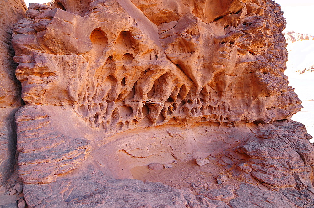 Picturesque rock formations of Ennedi, Sahara Desert, Chad