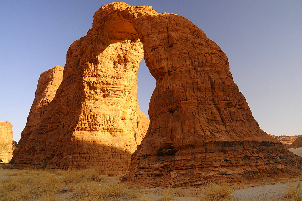 Picturesque rock formations of Tadrart Desert, Algeria