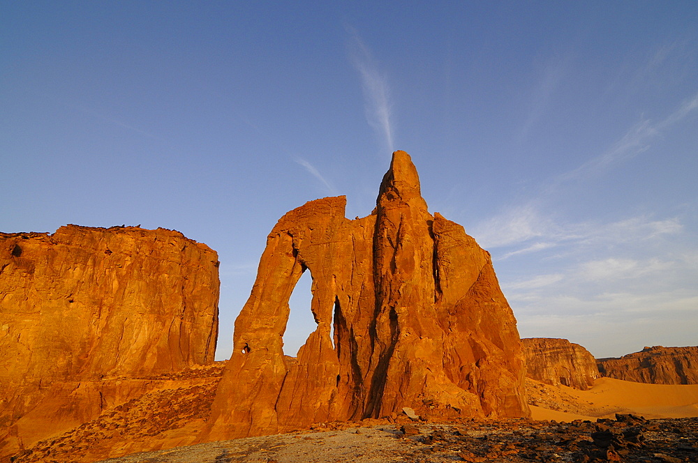 Picturesque rock formations of Ennedi, Sahara Desert, Chad