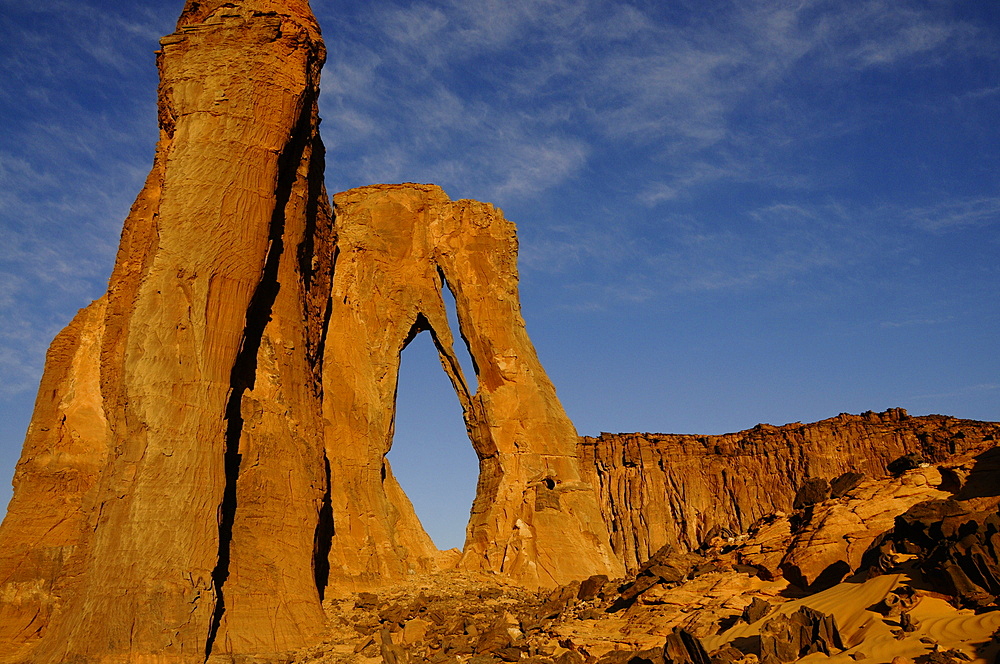 Picturesque rock formations of Ennedi, Sahara Desert, Chad